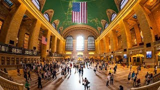 Walking Tour of Grand Central Terminal — New York City 【4K】🇺🇸 [upl. by Rossy]