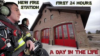 First 24 Hours in a New Fire Station  A Day in the Life [upl. by Hardunn]