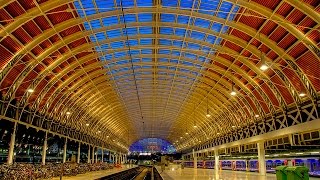 A Walk Around Londons Paddington Railway Station [upl. by Deehahs]