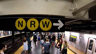 ⁴ᴷ The Busiest NYC Subway Station Times Square–42nd StreetPort Authority Bus Terminal [upl. by Yeorgi]