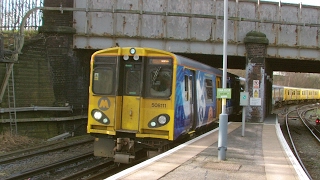 Half an Hour at 216  Birkenhead North Station 1022017  Class 507 508 terminus [upl. by Wittie]