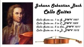 Johann Sebastian Bach  Cello suites in 432 Hz great for reading or studying [upl. by Lrak]