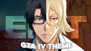 Aizen x Urahara  GTA IV Theme Edit [upl. by Nyrhtac]